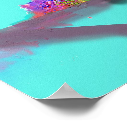 Ein weiteres Springtime-Abstrakt Poster (Ecke)