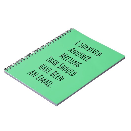 Ein weiteres Treffen Notizblock (Linke Seite)