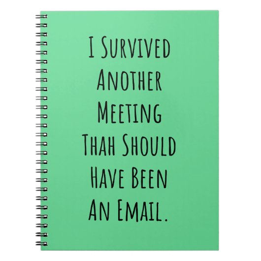 Ein weiteres Treffen Notizblock (Vorderseite)