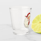 EIN WEITERES Vintages Retro Jolly Weihnachten Schnapsglas (Links)