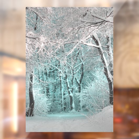 ein weiteres Winterwunderland 3 Fensteraufkleber (Blatt 2)