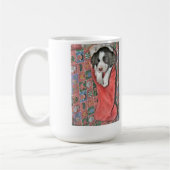 Ein Welpe zu Weihnachten Kaffeetasse (Links)