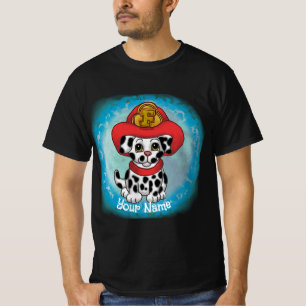 Ein welpen Hund Firefighter-T - Shirt