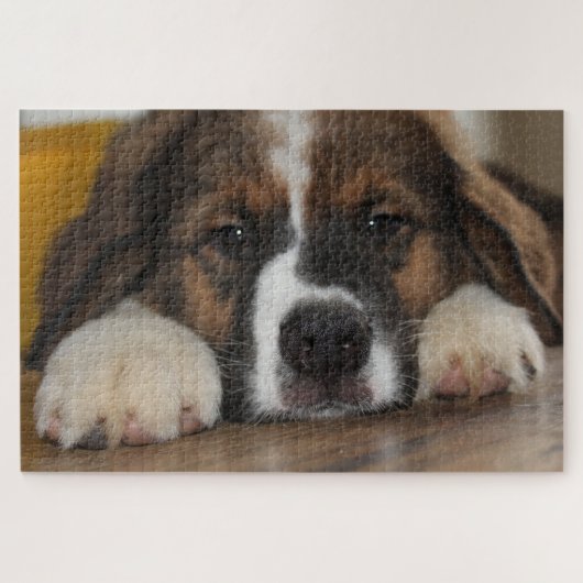 Ein Welpen Puzzle (Horizontal)