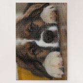 Ein Welpen Puzzle (Vertikal)