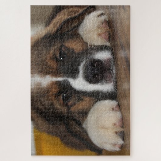 Ein Welpen Puzzle (Vertikal)