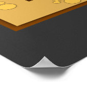 Ein Welpenposter adoptiert Poster (Ecke)