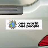 ein WeltAutoaufkleber 2 Autoaufkleber (Auf Auto)