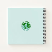 Ein Weltfrieden der ersten Liebe Notizblock (Rückseite)