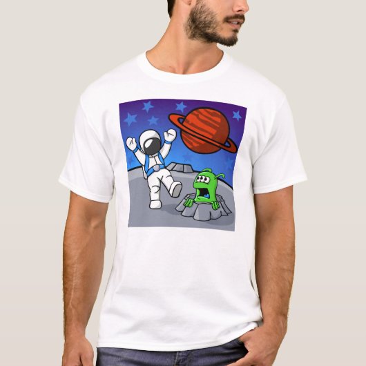 Ein Weltraum-Abenteuer T-Shirt (Vorderseite)