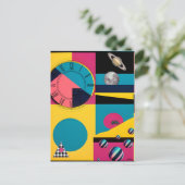 Ein weltweites Sternenwunder Postkarte (Stehend Vorderseite)