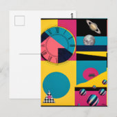 Ein weltweites Sternenwunder Postkarte (Vorne/Hinten)