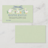 Ein wenig Alberner Gänseduschenduschenspieß Begleitkarte (Vorne/Hinten)