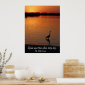 Ein wenig allein - Poster (Küche)