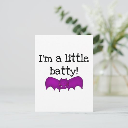 Ein wenig böse Halloween-T - Shirt und Geschenke Postkarte (Stehend Vorderseite)