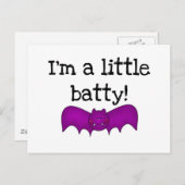 Ein wenig böse Halloween-T - Shirt und Geschenke Postkarte (Vorne/Hinten)