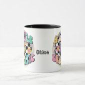Ein wenig dramatisch bearbeitbar tasse (Zentrum)