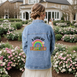 Ein wenig dramatisches, lustiges Groovy-Sprichwort Jeansjacke