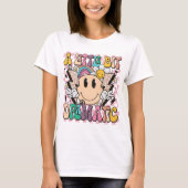 Ein wenig dramatisches, lustiges Groovy-Sprichwort T-Shirt (Vorderseite)