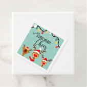 ein wenig Feiertag jubeln Carol Weihnachten Geschenkanhänger (Beispiel)