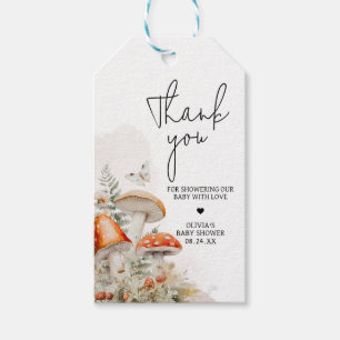 Ein wenig Fungi verzauberte Pilzfavoriten-Tags Geschenkanhänger
