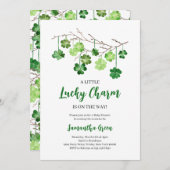 Ein wenig Glückliche Kinderdusche Einladung (Vorne/Hinten)