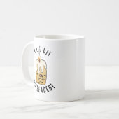 Ein wenig heiß gehüllte Kerzenpuppe Kaffeetasse (Vorderseite Links)