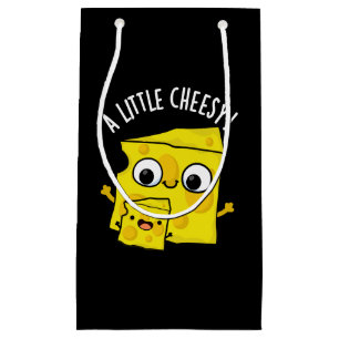 Ein wenig käses Funny Food Pub Dark BG Kleine Geschenktüte