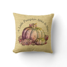 Ein wenig Kürbisgewürz ist schön" Fall Farbe Dekor