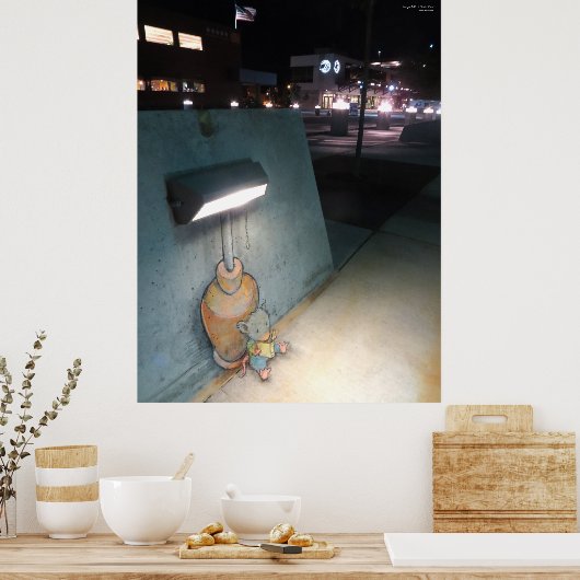 Ein wenig Leichtigkeit Poster (Küche)