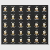 Ein wenig Licht erhitzen sonnengeblasene Kerzenhal Geschenkpapier (Flach)