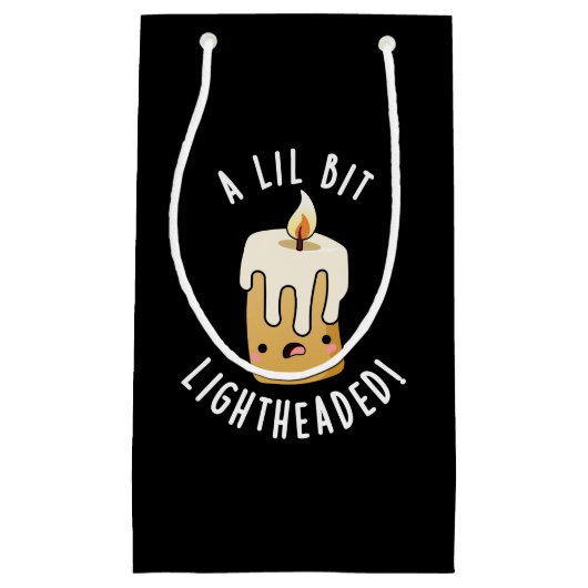 Ein wenig Licht erhitzen sonnengeblasene Kerzenhal Kleine Geschenktüte (Vorderseite)