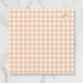 Ein wenig Licht für Halloween Night Orange Geschenkanhänger (Rückseite)