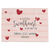 Ein wenig Liebeswissen, Valentinherzen, Baby Dusch Große Geschenktüte (Vorderseite)