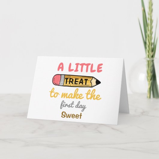 ein wenig lustig zurück zum Schüler Karte (Vorderseite)