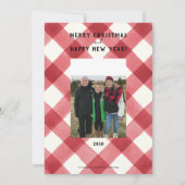 Ein wenig nett und viel nette Foto-Urlaubskarte (Rückseite)