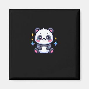 Ein wenig Niedlicher Panda Sticker Magnet
