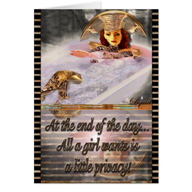 Ein wenig Privatleben kundengerecht (Vorne)