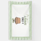 Ein wenig Prout auf dem Way Baby Shower Banner (Vertikal)