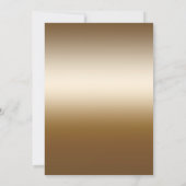 EIN WENIG PUMPKIN Herbst BABY ZEIGT Einladung (Rückseite)