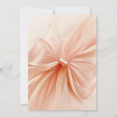 Ein wenig Pumpkin Herbst Floral Baby Dusche Einladung (Rückseite)