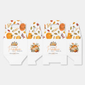Ein wenig Pumpkin Herbst Floral Baby Dusche Geschenkschachtel (Ungeklappt)