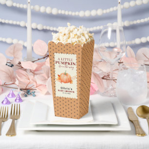 Ein wenig Pumpkin Niedlich Fall Rustikale Babydusc Geschenkschachtel