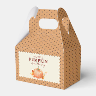 Ein wenig Pumpkin Niedlich Fall Rustikale Babydusc Geschenkschachtel