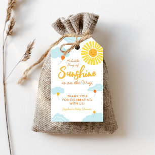 Ein wenig Ray Sonnenschein Baby Dusche Liebesmarke Geschenkanhänger