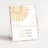 Ein wenig Ray Sunshine Baby Dusche Mama Osa Bar Poster