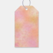 Ein wenig Ray Sunshine Girl Shower Gefallen B Geschenkanhänger (Rückseite)