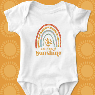 Ein wenig Ray Sunshine Rainbow Baby Bodysuit Strampler
