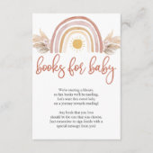 Ein wenig Regenbogen für das Baby Begleitkarte (Vorderseite)