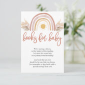 Ein wenig Regenbogen für das Baby Begleitkarte (Stehend Vorderseite)